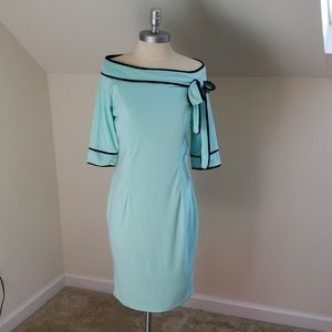 Mint green dress
